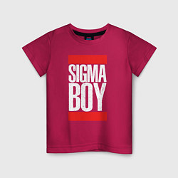 Детская футболка Sigma boy