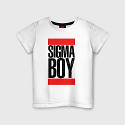 Детская футболка Sigma boy