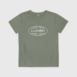Футболка хлопковая детская Корпорация Lumon, цвет: авокадо