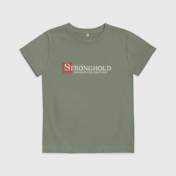 Футболка хлопковая детская Stronghold Crusader Definitive Edition, цвет: авокадо