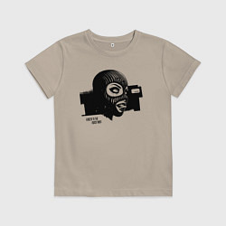 Детская футболка Девушка с языком