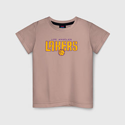 Детская футболка Team Los Angeles Lakers