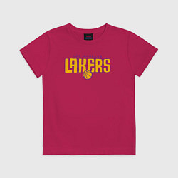 Детская футболка Team Los Angeles Lakers