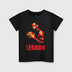 Детская футболка King James Lebron