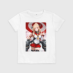 Детская футболка Марин Китагава косплей Azur Lane