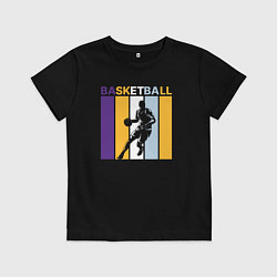 Детская футболка Play basketball