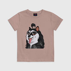 Детская футболка NFT Doge - Kiss