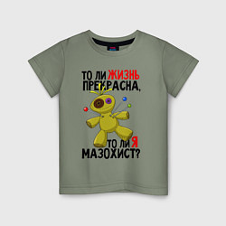Детская футболка Кукла вуду