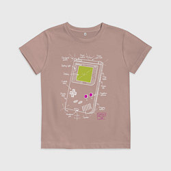 Детская футболка Game boy console project