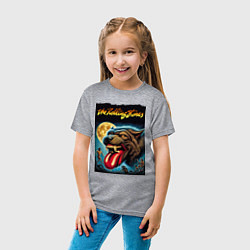 Футболка хлопковая детская The Rolling Stones - the beginning, цвет: меланж — фото 2