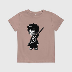 Детская футболка Маленький воин-самурай