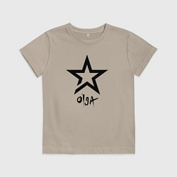 Детская футболка Olga - star