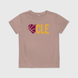 Детская футболка Love Cleveland