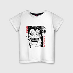 Детская футболка Тетрадь смерти Ryuk Shinigami