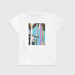 Детская футболка Тропический пейзаж