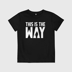 Детская футболка This is the way Mandalorian