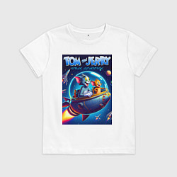 Детская футболка Tom and Jerry - space adventure