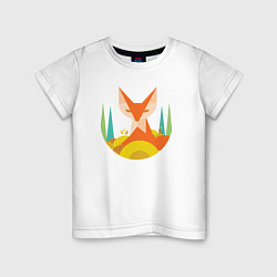 Детская футболка Forest fox