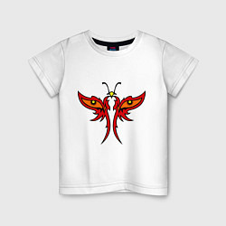Детская футболка Глаза бабочки