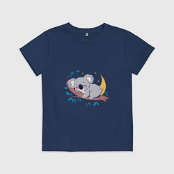 Детская футболка Сон коалы на ветке