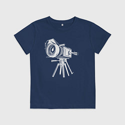 Детская футболка Кинокамера на треноге