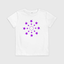 Детская футболка Звезды кругом