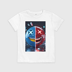 Детская футболка Смайлик твоего настроения