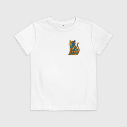 Детская футболка Кубистический мур