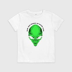 Детская футболка Да прибудет с тобой весь мир