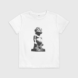 Детская футболка Истукан