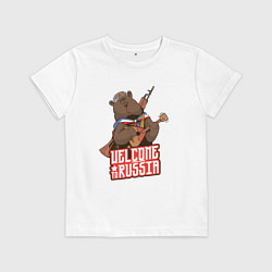 Детская футболка Медведь России