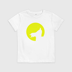 Футболка хлопковая детская Batman circle, цвет: белый