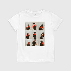 Футболка хлопковая детская Боксер фотографии, цвет: белый