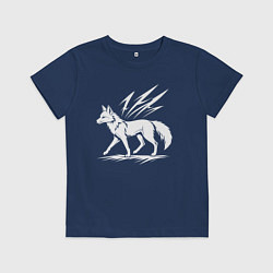 Детская футболка Лисица с молниями