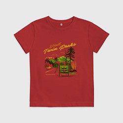 Детская футболка Visit Twin Peaks