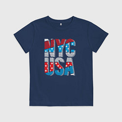 Детская футболка NYC - USA