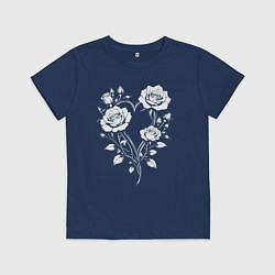 Детская футболка Сердце из роз