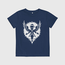 Детская футболка Рождественский иноплонетный ангел