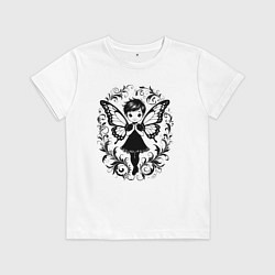 Детская футболка Фея в орнаменте