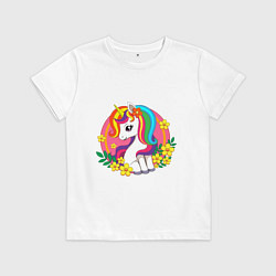 Детская футболка Единорожка