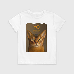 Детская футболка Im an Abyssinian