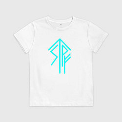 Детская футболка Став рун на удачу и силу