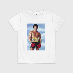 Детская футболка Рокки чемпион