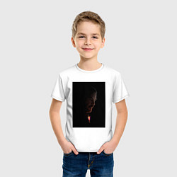 Футболка хлопковая детская John Wick in the dark, цвет: белый — фото 2