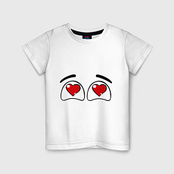 Детская футболка Влюбленные глаза