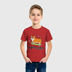 Футболка хлопковая детская Hardcorg, цвет: красный — фото 2