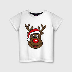 Детская футболка Рождественский олень