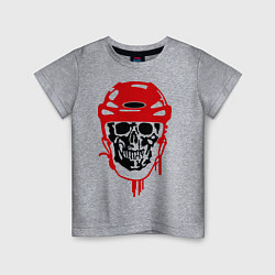 Детская футболка Мертвый хоккеист