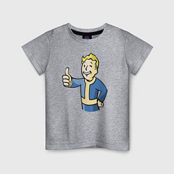 Детская футболка Fallout vault boy