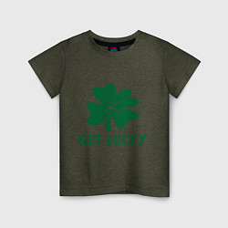 Детская футболка Get lucky